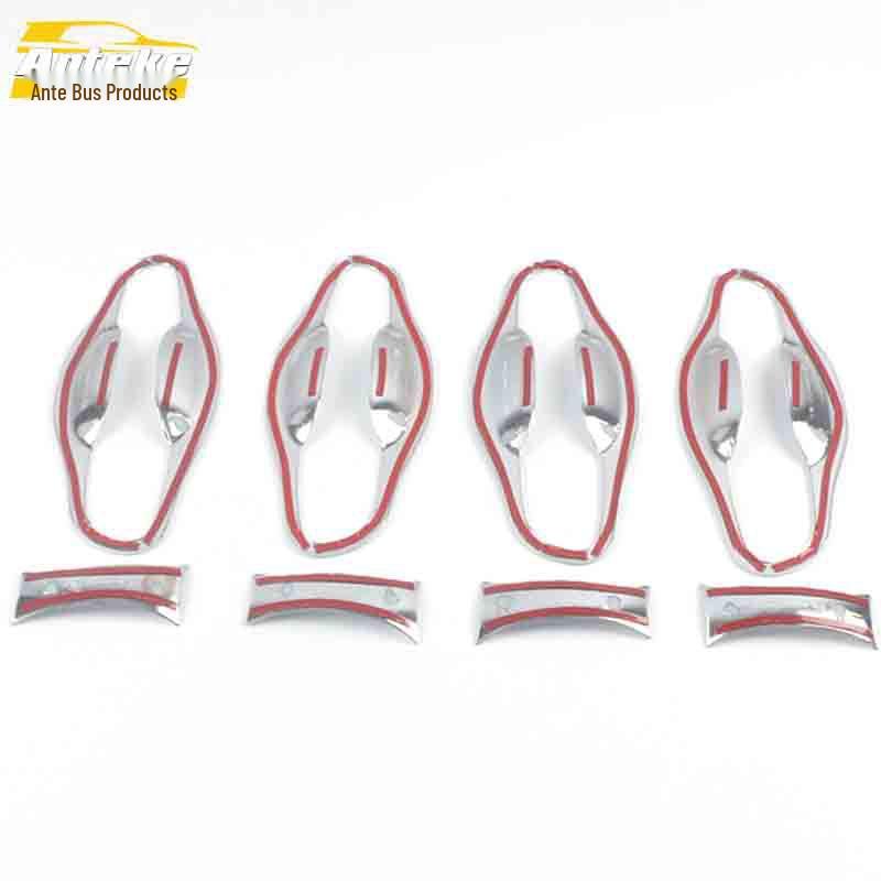 Compatible IX25 Door Bowl Scratch-Resistant Covers: Electroplated Plastic Decorative Stickers for 14 Models.