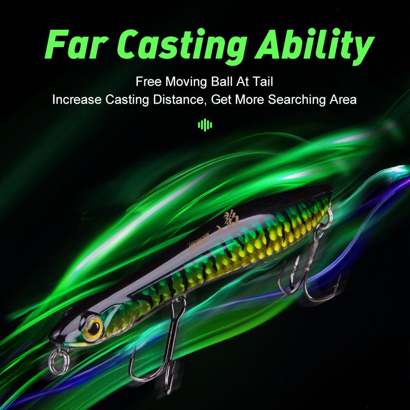 Kingdom Плавающая рыболовная приманка-карандаш 95 мм 110 мм тонущая жесткая приманка для дальнего заброса, приманка для ловли рыбы, поплавки для приманки для ловли щуки