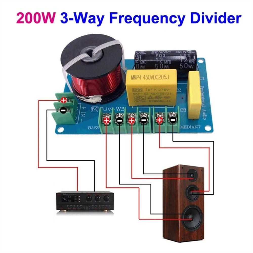 Speaker Accessories Frequency Dividers Circuit Board Audio Hifi Filter Stereo Speaker Supplies