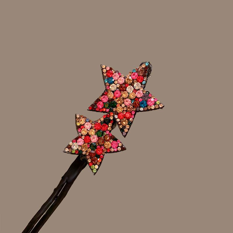 1pc Elegant Pearl Flower Bun Maker Korean Lazy Hair Curler Styling Accessories Hair Style Hairpin Hair Braiding Braider Hairgrip