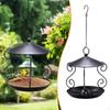 Outdoor Iron Hummingbirds Feeder Bird Feeding Decorative Easy Water Station Install Accessories