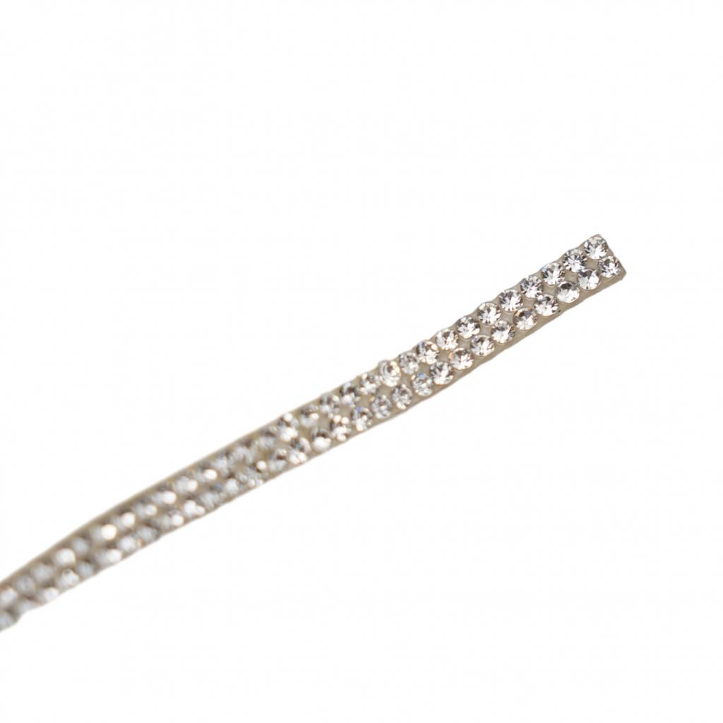 Soft Rhinestones Strips Waterproof 1 Roll 1Yard 4.5 Meters
