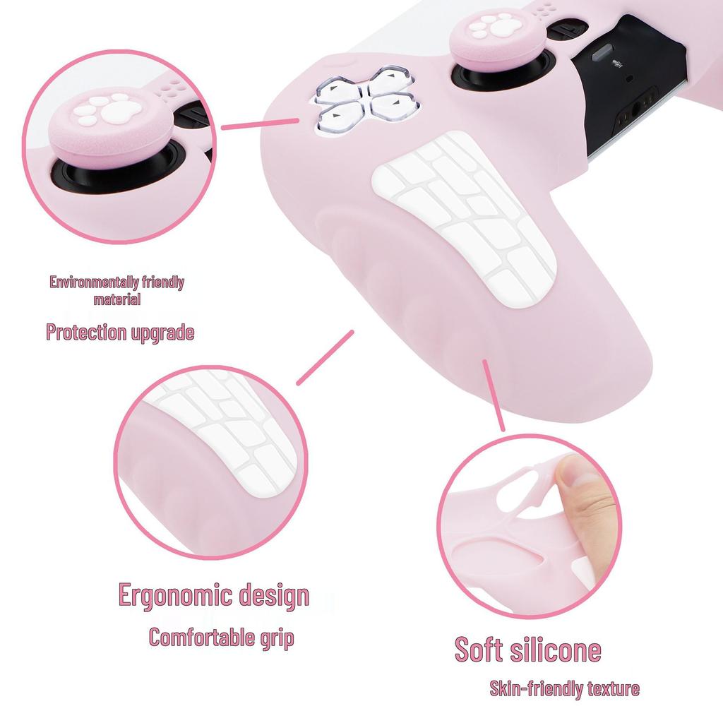 PS5 Controller Silicone Case for Black Myth Wukong - Anti-Drop & Anti-Scratch with Thumbstick Caps