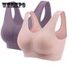 Underwear Women's Bra Without Steel Ring Sports Large Size Gather Vest Type Bra Cotton Thin Sports Underwear Yoga Underwear