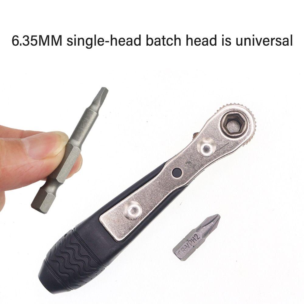 Мини-трещотка с 36 зубьями, двухсторонняя отвертка, поворотная угловая отвертка для узких небольших пространственных зазоров, Г-образная