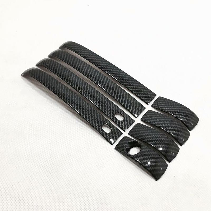 For Dodge Journey Fiat Freemont 2013-2016 Accessories Door Handle Cavity Bowl Chrome Cover Cup ert Trim Molding 8Pcs