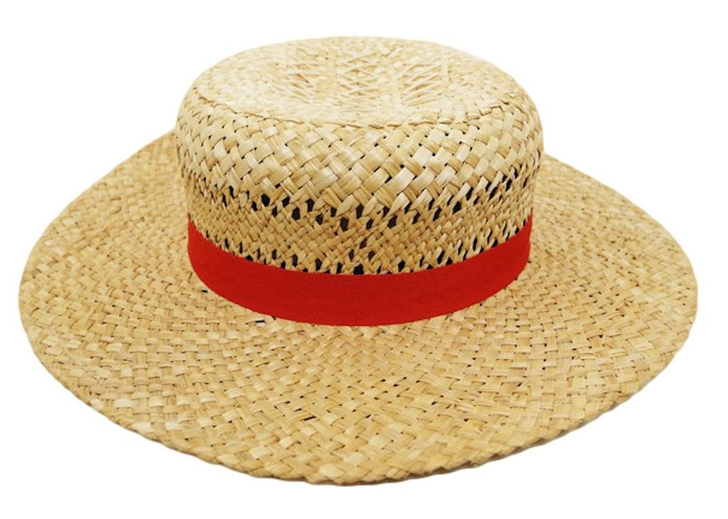 Straw with Scar Piece Anime Monkey Luffy Cosplay Hat "Luffy's Hat" Buggy's (One Official) D.
