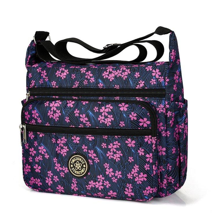 Сумка-мессенджер через плечо, вместительная, для женщин среднего возраста, сумка для мам в иностранном стиле, оксфордская ткань, дорожная нейлоновая сумка-мессенджер