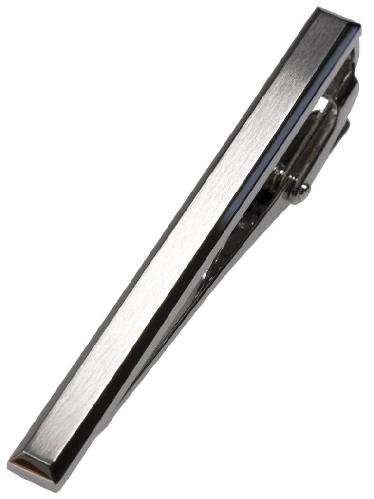 Tie Tie Tie Made In Alligator Style [Tabarat] Pin, Pin, Bar, Men's, 4-sided Cut, Japan, Brass, (Silver)