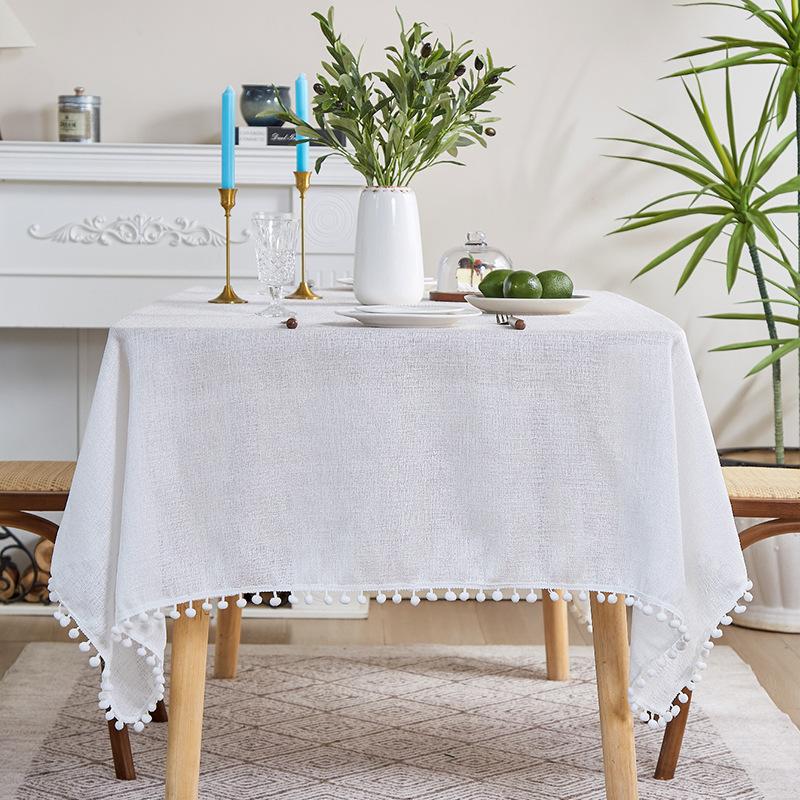 Новая пыленепроницаемая и теплоизоляционная скатерть, бытовая прямоугольная скатерть для обеденного стола, чехол для журнального столика