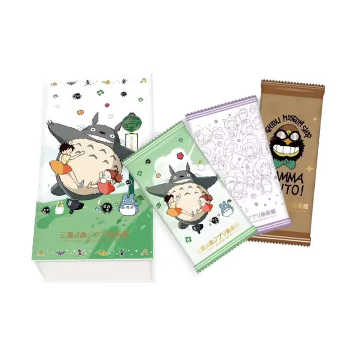 Genuine Hayao Miyazaki Anime Collection Card Chihiro and Chihiro Haal Mobile Castle Card Children Toys Christmas Gift