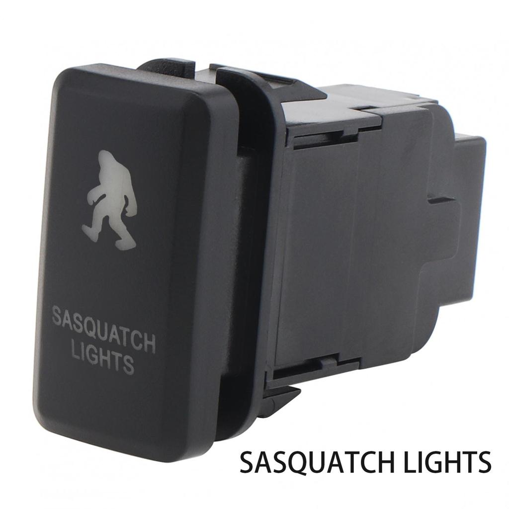 Кнопочный переключатель включения/выключения 12 В подходит для Toyota Hilux/Prado 120 с белой подсветкой