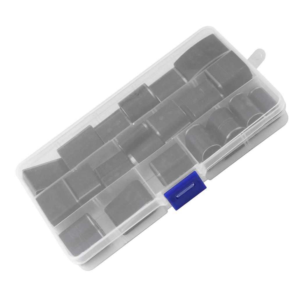 1 Set 39pcs Shape Style Hole Hollow Cutter Punch Leather Craft DIY Tool Metal