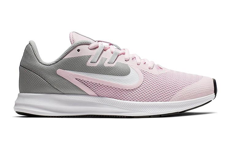 Nike Downshifter 9 'Серый Белый Розовый' GS AR4135-601