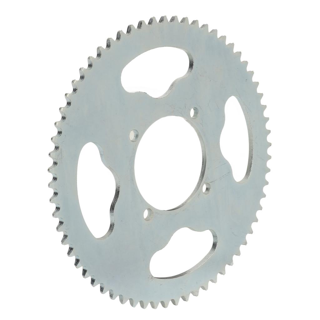 T8F 64T Chainring 54mm 4 Hole Steel Excellent Toughness Motorcycle Sprocket for 47cc 49cc
