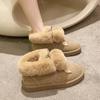 Fashion Suede Snow Boots Women's Shoes 2024 Winter Boots Outdoor Plus Velvet Women's Non-slip Cotton Shoes Warm Flat Women Boots
