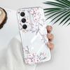Прозрачный чехол для телефона 'Цветочный танец' для Samsung Galaxy A73 A72 A54 A53 A52 A34 A33 A24 A23 A14 A13 A12 A04S A03, TPU