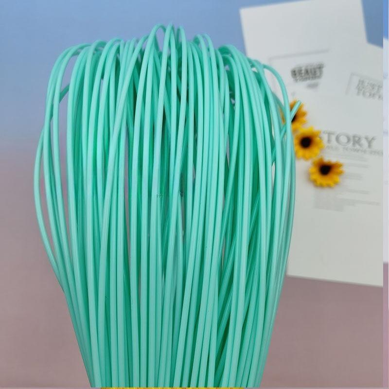500 г 2,4 мм ПЭ Круглый Синтетический Ротанг Материал для Плетения Пластик Вязание для Ремонта Мебели Стула Стола Корзины около 90 метров