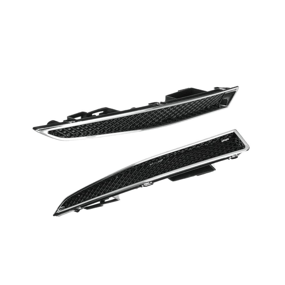 2Pcs Headlight Lower Trim Chrome Moulding Left & Right For Ford Escape 2013-2016
