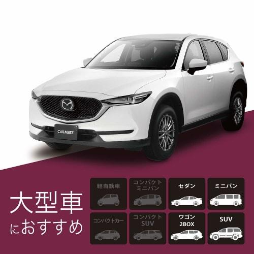 CARMATE Car Room Mirror Slowly Curved Mirror 3000SR Natural Color Anti-glare Chrome Mirror 29cm M56