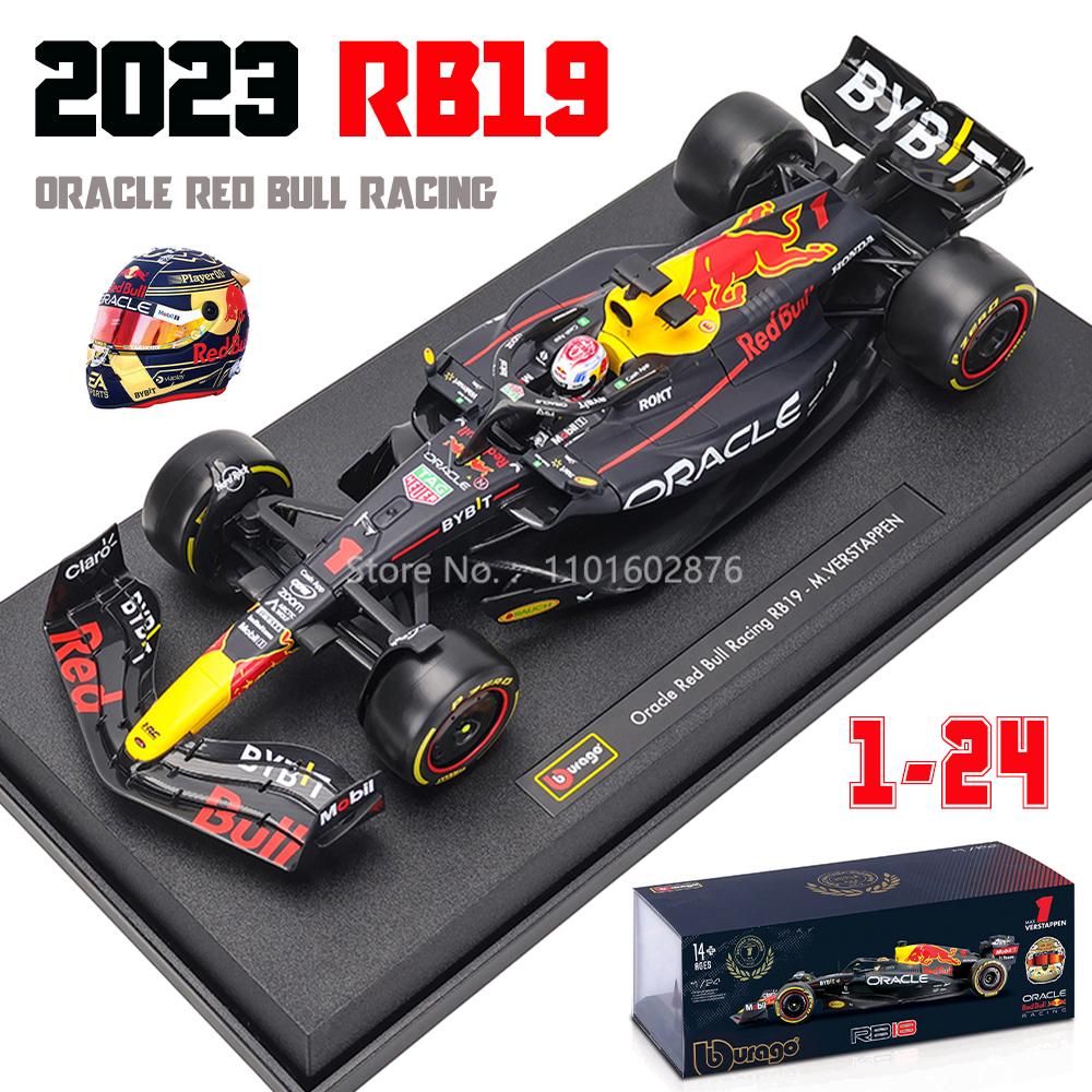 XOM4 Bburago 1:24 2022~2024 F1 serie various style Ferrari SF23 Red Bull RB19 Benz W14 Highly-detailed die-cast precision model car