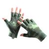 1 пара мужских перчаток для рыбалки, износостойкие охлаждающие перчатки с камуфляжным принтом и хорошей воздухопроницаемостью, перчатки для альпинизма на открытом воздухе и кемпинга