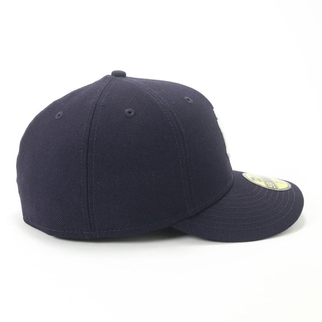 Кепка New Era 59FIFTY New York Yankees темно-синяя с предварительно изогнутым козырьком, 56,8 см