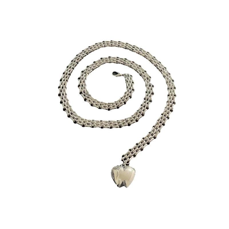 Модная металлическая цепочка, персонализированный кулон в виде сердца, поясная цепочка, преувеличенный составной ремень-аксессуар, женское украшение для талии