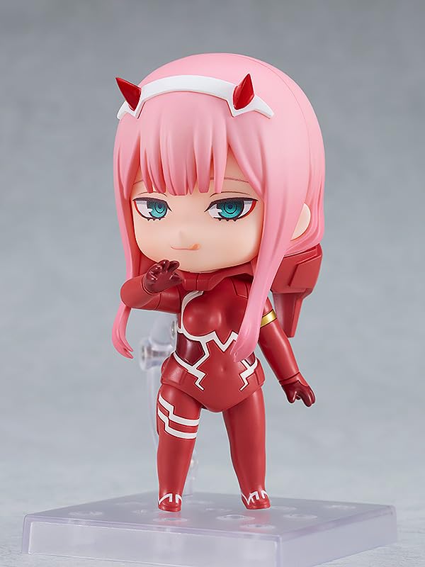 Нендороид Дарлинг в костюме пилота Franxx Zero Two Ver. Немасштабная подвижная фигура, раскрашенная из пластика.