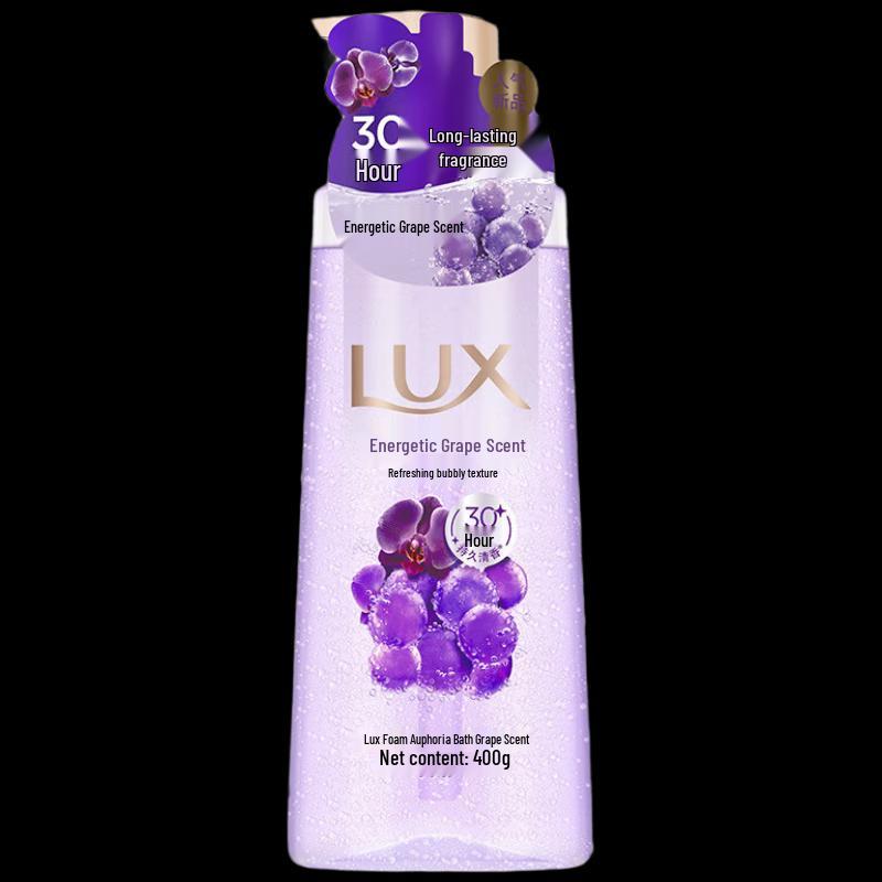 Lux Bubble Refreshing Fragrance Shower Gel, 400g 2-Pack