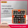 3mm 45pc Uppercase Letter Steel Stamps for Leather Embossing and Silverwork DIY