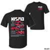 Футболка NISMO 400R Nissan Motorsports JDM Skyline Racing Графическая футболка