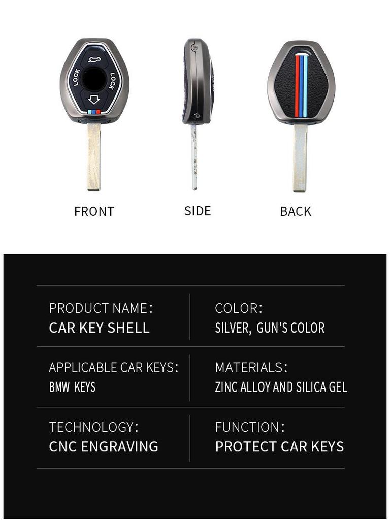 Чехол для классического ключа BMW для X35 Z34 357 серии E38 E39 E46 E83