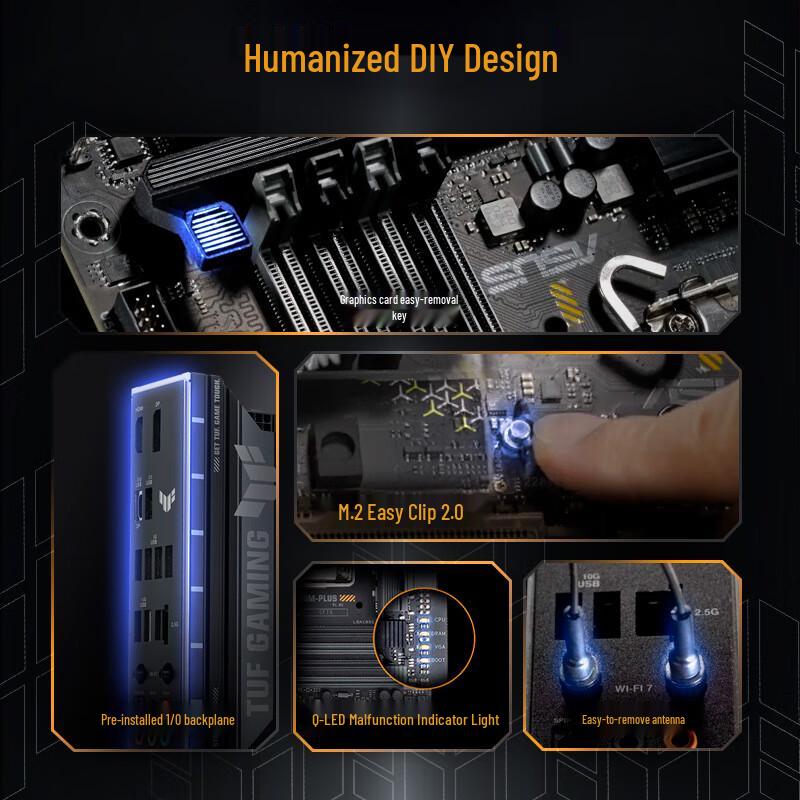 ASUS B860M Intel LGA1851 Motherboard Series