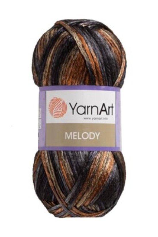 Шерстяная пряжа YarnArt Melody, 4 шара — 230 метров (100гр)-Акрил-полиамид-блузка-шарф-свитер-жилеты-средняя-мягкая-аксессуар-сделай сам