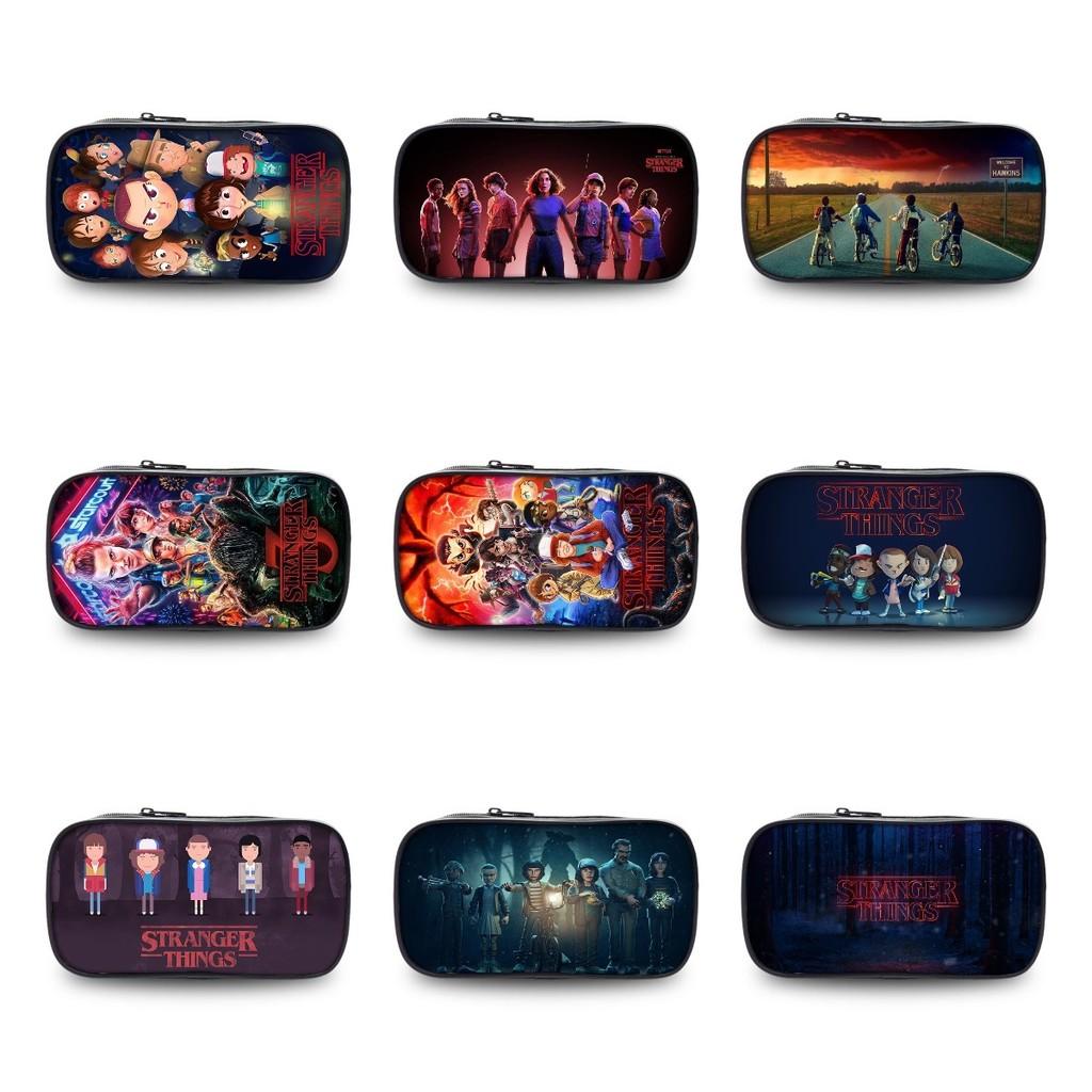 Вместительный пенал Stranger Things из ткани Оксфорд для студентов, универсальный дизайн