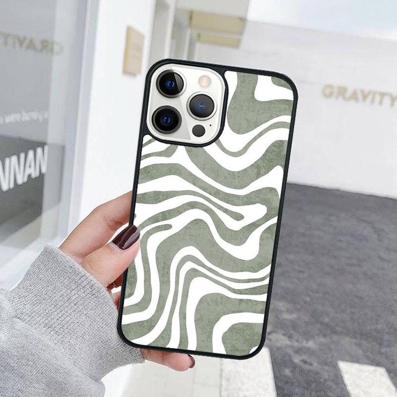Модный абстрактный арт, линия, волна, чехол для телефона для iPhone 17 Air 15 16e 11 13 14 Pro Max 12 Plus Max Fundas