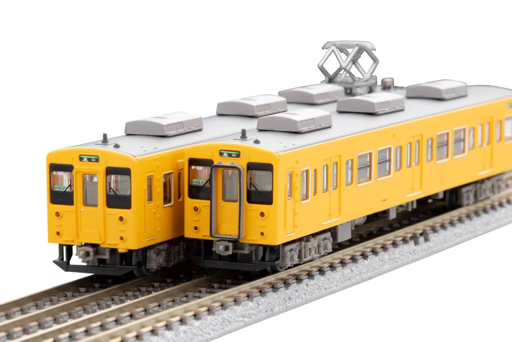 TOMYTEC Railway Collection JR 105 Series 30N Upgraded Train Okayama Railway Branch F02 Formation - Yellow 2-Car Set Diorama Supplies 333517