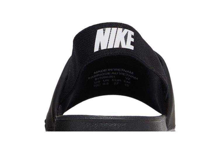 Nike Kawa Slide TD 'Черный Белый'