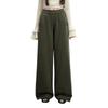 Women's American Retro Fleece-Lined Straight Leg Sweatpants
