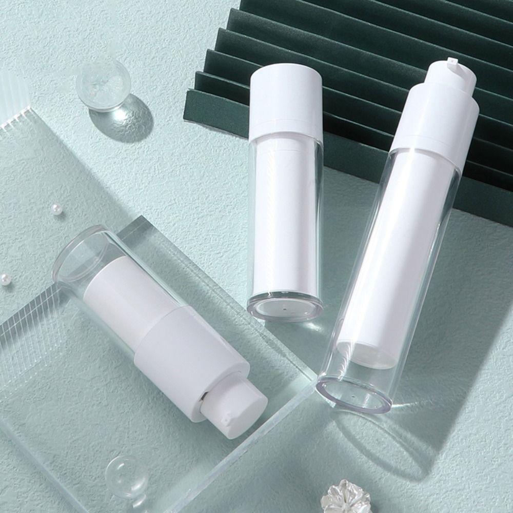Флакон для тонального крема Флакон для лосьона Airless Косметический контейнер Бутылки с вакуумным насосом Многоразовые бутылки