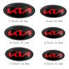 AANE1 Car Front Hood Emblem Rear Trunk Badge Sticker KIA Sportage Ceed Sorento Cerato Optima Picanto Rio Soul k3 k5 Stonic Fitting