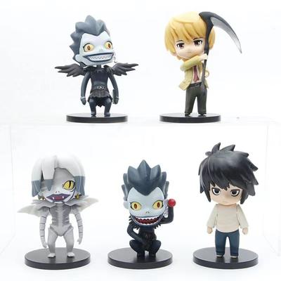 5 шт./набор аниме фигурки Рюк Л. Лоулиет ПВХ модель коллекция подарочная игрушка