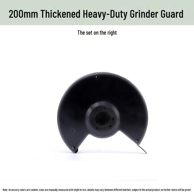 Bench Grinder Guard with Thickened Housing, 250mm Cover, and 200mm Safety Glass – West Lake Style.