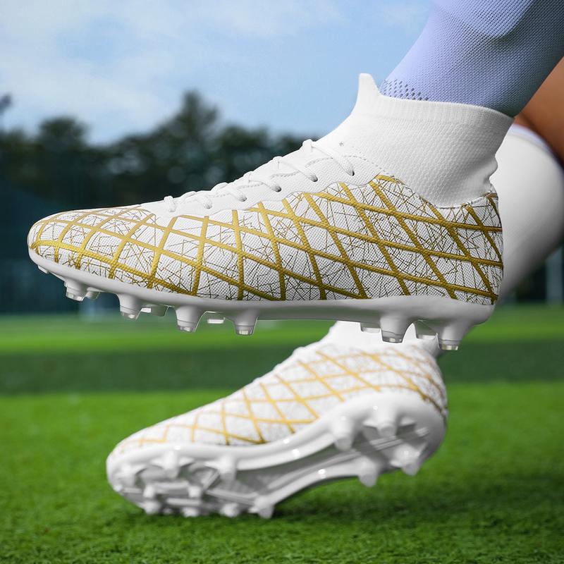 Unisex Football Shoes Men's High -top Socks Long Nails Training Sneakers, Children Football Boots Youth Football Boots