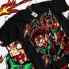 Футболка Tanjiro Demon Slayer Kimetsu No Yaiba Ужасы Аниме Футболка Nezuko Все Размеры