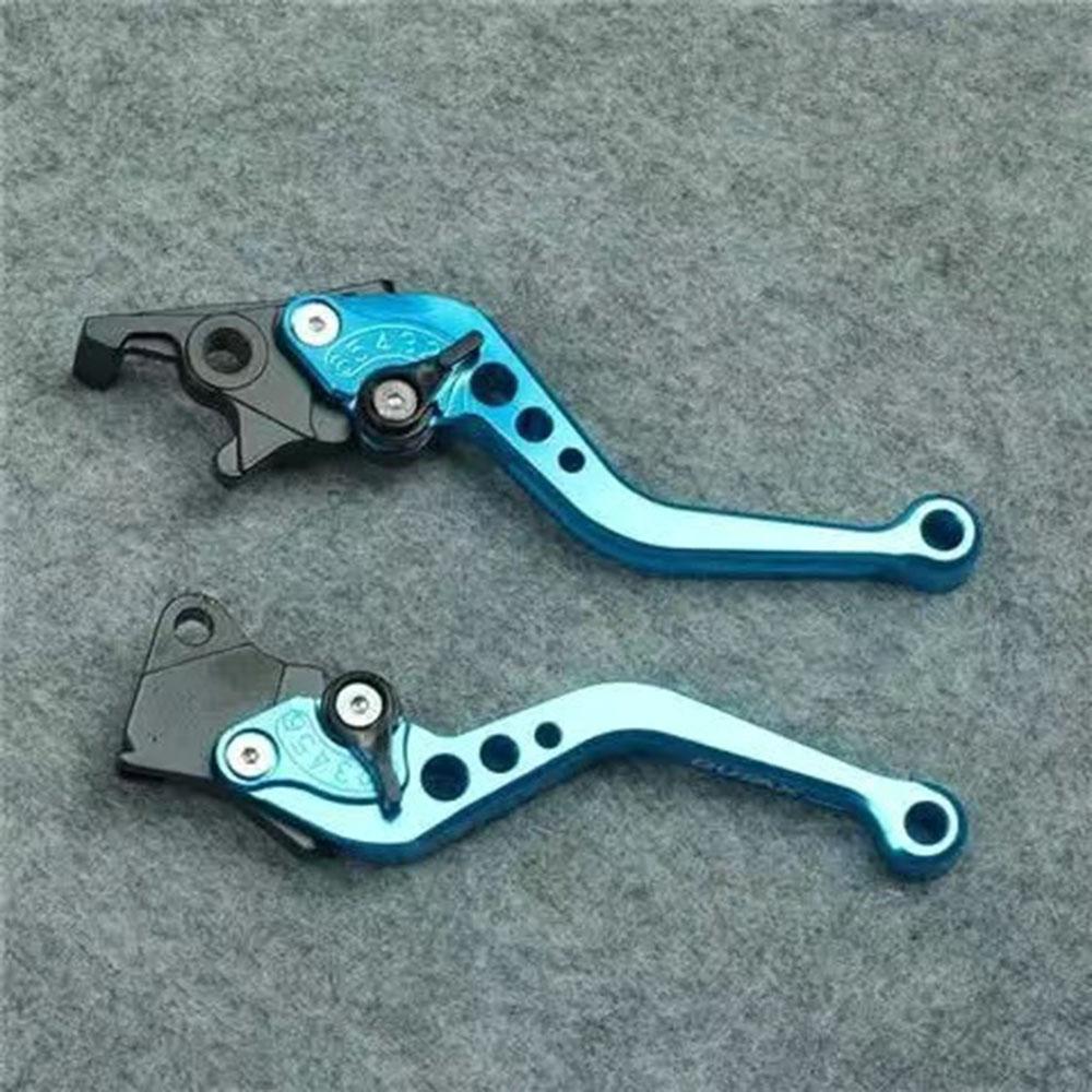 Motorcycle CNC modified handle multi-gear adjustable front disc rear drum brake handle