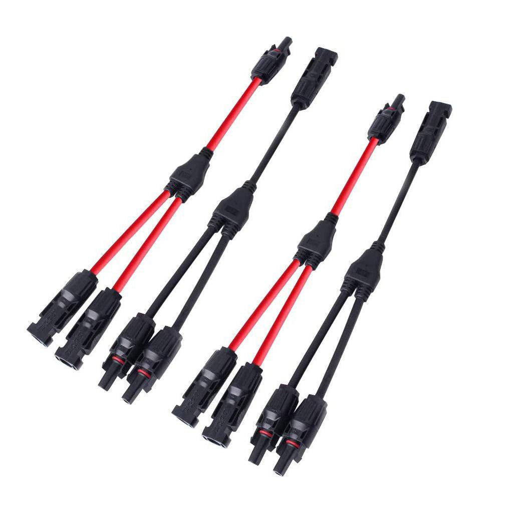 Легкий 3-сторонний параллельный соединитель, универсальный адаптер для ответвлений солнечных батарей, распределитель кабелей для солнечных панелей, водонепроницаемая розетка