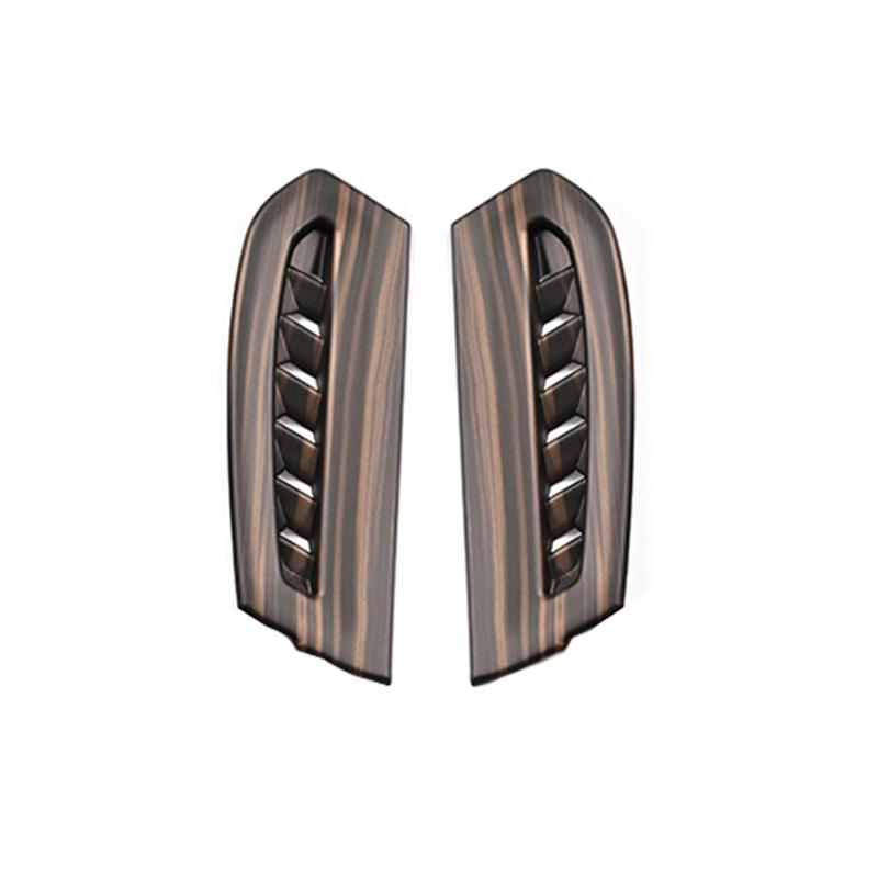 Для Toyota Camry XV70 2018-2024 2024 2024 ABS Автомобильная Центральная Консоль Кондиционер Вентиляционное отверстие Крышка Отделка Украшения Аксессуары