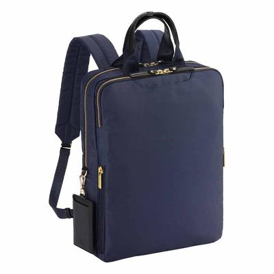 Slipham Business Совместимость с форматом дюймов A4 Slim 2way 11471 10581 Navy W26 x H35 x D9cm [Ace Gene] Женский рюкзак, 13,3 ПК, хранение, (Стабильный